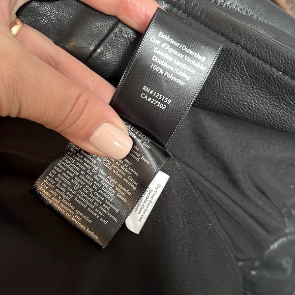 NWOT Mackage Florica Leather Jacket - Picture 11 of 15